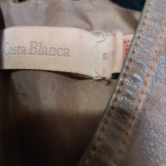 Womens Faux Leather jacket - Picture 2 of 3